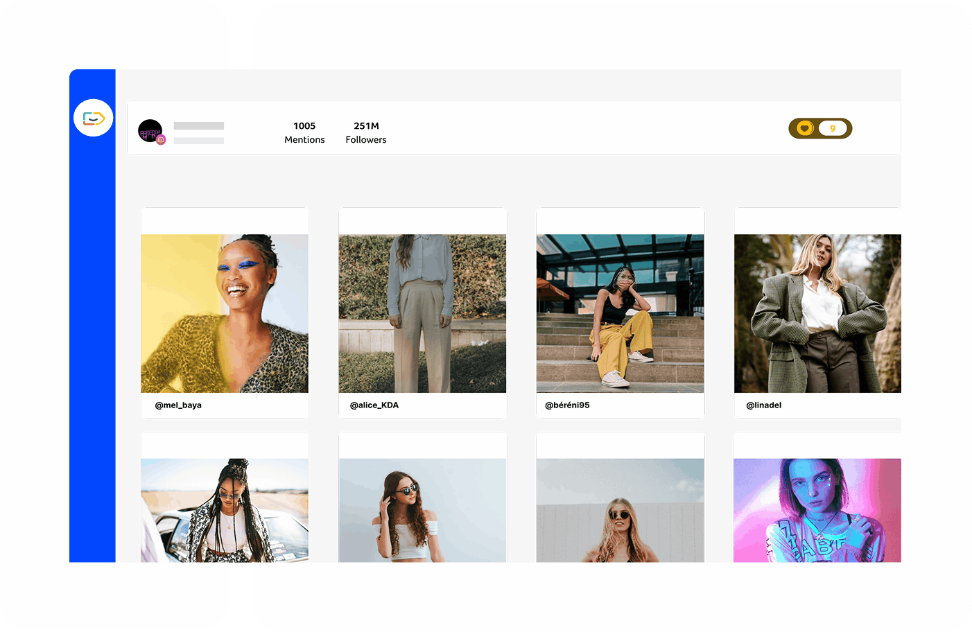 exemple de la plateforme nativismes ugc Tagether