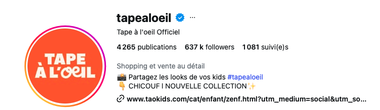 hashtags Instagram tapealoeil